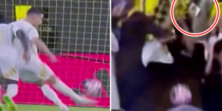 Ronaldo theu telefonin e një tifozi nga penalltia e humbur që eliminoi Al Nassrin nga kupa