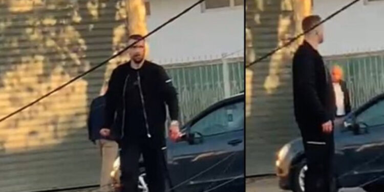 Dyshohet se ishte në makinë me Licin dhe Bushatin, publikohet fotoja e të riut