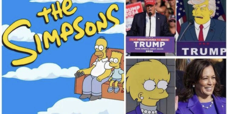 Sipas ‘The Simpsons’ zgjedhjet presidenciale në SHBA i fiton…