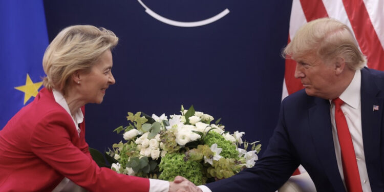 Von der Leyen telefonatë me Donald Trump: Fokusi në mbrojtjen dhe Ukrainën
