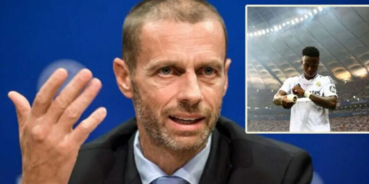 UEFA mohon me vendosmëri deklaratat për Vinicius Jr dhe rezultatet e Topit të Artë