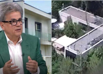 Me VIDEO/ Në mes të pyllit me pisha dhe me fushë tenisi, dalin pamjet e vilës super-luksoze të Benet Becit