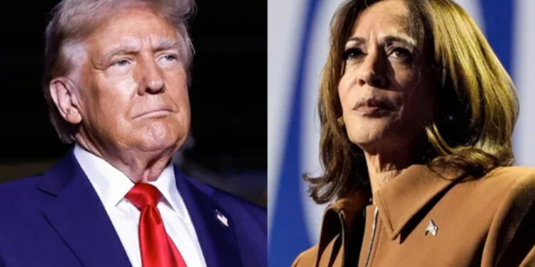 Orët e fundit të fushatave elektorale, në cilat shtete do të jenë sot Trump dhe Harris?