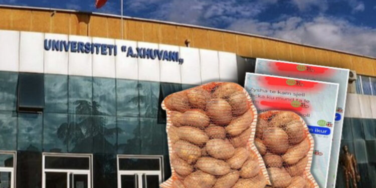 “Të kam sjell një thes patate”, zbardhen përgjimet e Elbasanit, studentët i “korruptonin” pedagogët me produkte fshati!