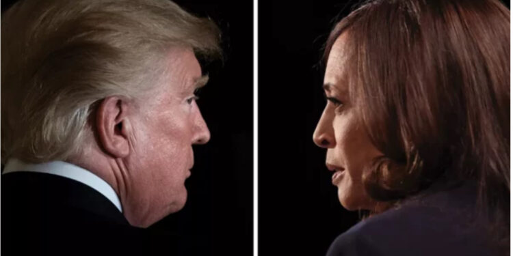 Për të fituar duhen 270 vota të Kolegjit Elektoral, Trump aktualisht kryeson 23 me 3 ndaj Harris