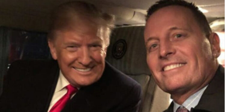 Do i heqi “Non Gratën” Berishës dhe do bëj Gaz Bardhin kryeministër/ Zbulohet posti që mund të marrë Richard Grenell në administratën Trump