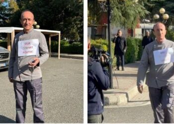 Shiti kandidatin e PD në Peqin/ Pazarxhiu Sula bën si gjel në parlament për një mandat deputeti