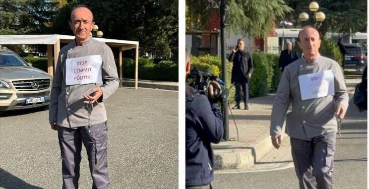 Shiti kandidatin e PD në Peqin/ Pazarxhiu Sula bën si gjel në parlament për një mandat deputeti