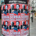 “Ta bëjmë Serbinë sërish të madhe”/ Mesazhet provokuese shpalosen kudo në Beograd