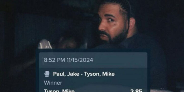 Vuri bast për fitoren e legjendës së boksit Mike Tyson, reperi i njohur humb 356,000 dollarë