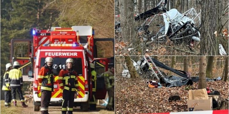 Rrëzohet helikopteri në Gjermani, raportohet për viktima