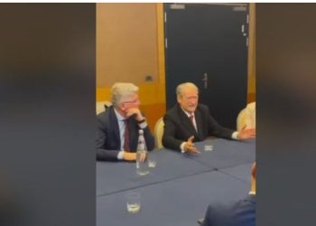 Pas takimit me emigrantët në Romë, Berisha takohet me përfaqësuesit e “Forza Italia”: Diskutuam për bashkëpunimin e ngushtë midis dy forcave tona politike!