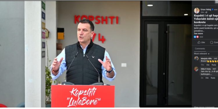 Kulmi i shërbimit të turpshëm me pamje të gatshme/ Ja TV që jepnin “live” Veliajn në takim elektoralë, ndërsa ai ndodhej në qeli