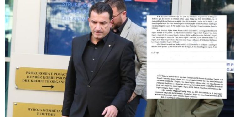 Pjesë nga dosja hetimore/ E gjithë familja nën hetim pasuror nga SPAK, vëllai i kryebashkiakut rezultoi me 31 llogari bankare