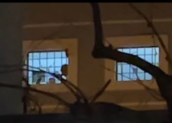 VIDEO/ Arrestimi i Veliajt/ Të burgosurit te “313” dalin në dritare dhe thërrasin: O Erion, o hajdut!