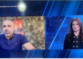 I akuzuar për vrasje dhe krime të shumta, Grida Duma fut live në emision Safet Bajrin: Pse media nuk më respekton?