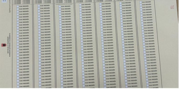 Zgjedhjet e 11 majit, publikohet modeli i fletës së votimit