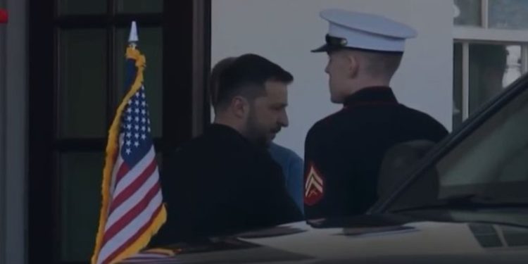 VIDEO/ U largua pas tensioneve me Trump, momenti kur Zelensky ikën me nxitim nga Shtëpia e Bardhë