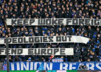 Tifozët e Rangersit dënohen përjetësisht për pankartën e shfaqur në ndeshjen ndaj Fenerbahçes