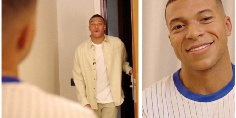 Cili Mbappe është i vërteti? Reagimi fantastik i francezit pasi ka parë statujën e tij prej dylli