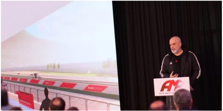“Frymëzuar nga modeli vjenez”, Rama prezanton pistën e Formula 1 në Elbasan: Jo vetëm gara me makina, por aktivitete gjatë gjithë vitit