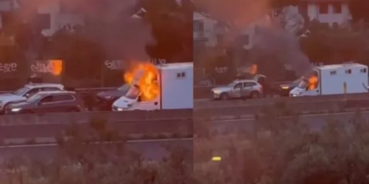 VIDEO/ Si nëpër filma! Banda sulmon furgonat me para në Itali dhe grabit ngarkesën