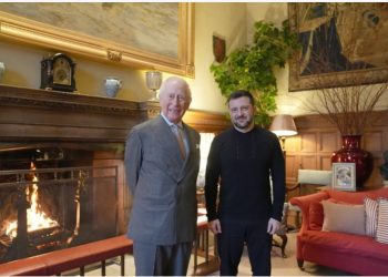 Vizita në Londër, presidenti Zelensky takon mbretin Charles në Sandringham