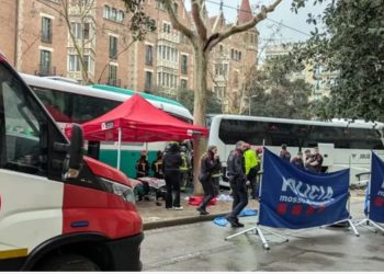 Aksident në Barcelonë, rreth 50 persona të lënduar