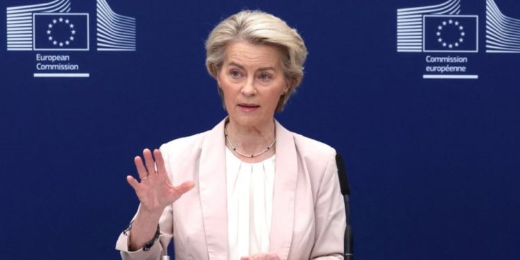 Presidentja e KE/ Von der Leyen njofton planin “Riarmatimi i Evropës”