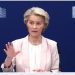 Presidentja e KE/ Von der Leyen njofton planin “Riarmatimi i Evropës”