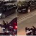 VIDEO/ Përleshje fizike mes 4 vajzave në Vlorë, ulërima dhe grushte në mes të rrugës, ndërhyn një shofer për t’i ndarë