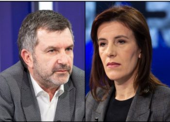 “Nuk merrem me kore histerike, ik pirdhu!”/ Bushati sherr me Klodiana Lalën, largohet nga studio