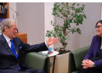 Kryedemokrati Berisha pret në takim deputeten e “Forza Italia”: Bashkëpunimi me Italinë, një traditë e konsoliduar tashmë