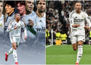 Mbappe barazon Sukerin dhe Zamoranon – ai ka nevojë për nëntë gola të tjerë për të thyer rekordin e klubit