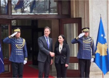 Shefi i NATO-s, Mark Rutte pritet nga presidentja Osmani, nis takimet në Kosovë