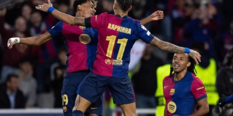 Barcelona “kap” çerekfinalen, Yamal futet në histori
