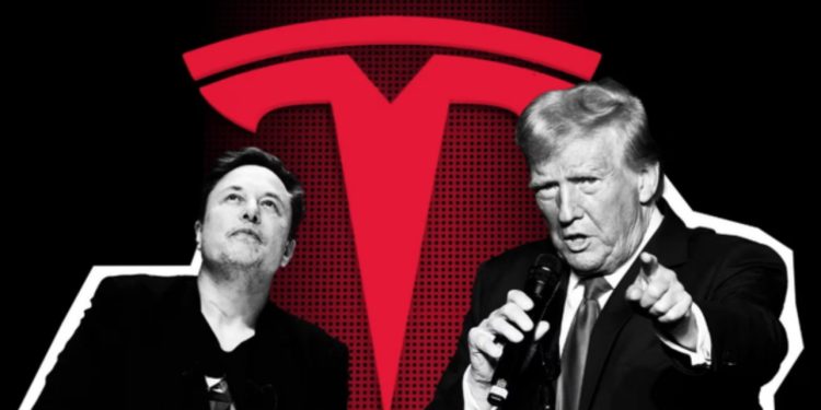 “Ai po vë gjithçka në rrezik për të ndihmuar kombin tonë!” Trump: Do të blej një Tesla për të treguar mbështetjen time për Elon Musk
