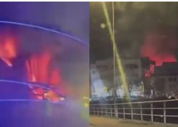 VIDEO/ Tragjedia me 51 viktima në Koçan, publikohen pamjet nga momenti kur tavani i klubit të natës përfshihet nga flakët