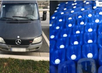 Tentoi të fuste rreth 1.2 tonë naftë kontrabandë në Shqipëri, arrestohet 39-vjeçari