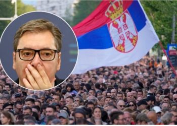 Akuzat për përdorimin e “topit zanor” gjatë protestave, si po mbrohet Vuçiç