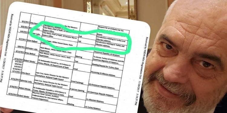 SKANDALI/ Edi Rama 140 mijë € nga Irani për një telefonatë te Marc Rubio!