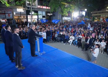 Berisha në Astir: Ju që mbrojtët vlerat qytetare, mbrojtët banesat tuaja, do keni infrastrukturën më moderne arsimore, shëndetësore, rrugore dhe të gjithanshme