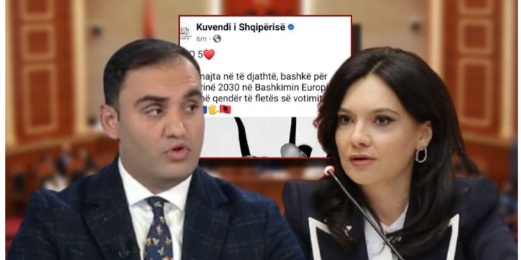 Kuvendi i Shqipërisë fushatë për PS-në? Zhduk postimin pas denoncimit të Këlliçit