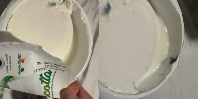 Data e skadencës pas një muaji, gazetari publikon fotot e produktit të blerë në “Conad”: E mykur dhe me çmim dyfish më të lartë se në Itali