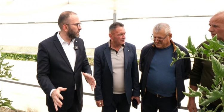 ‘Na mori m’qaf Open Ballkan!’/ Bardhi takon fermerët e Roskovecit: Prioriteti ynë bujqësia