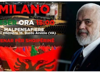 Italia ndalesa e parë në diasporë pas hapjes zyrtare të fushatës, Rama zhvillon sot takim me shqiptarët në Milano
