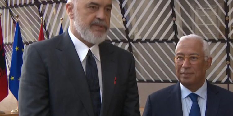 Takim më Presidentin e KiE-së në Bruksel, Rama: Duam të mbyllin negociatat brenda 2027