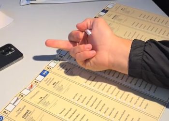 VIDEO/ Vota e diasporës, shqiptari i tregon gishtin e mesit PS-së