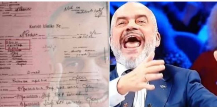 Kush është Çyryk? Paloka poston kartelën e Ramës kur ishte në spitalin psikiatrik