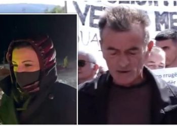 “Balluku nuk erdhi në takimin e paralajmëruar”/ Banorët e Hotolishtit në protestë për aksin Elbasan-Qafë Thanë: Do bojkotojmë zgjedhjet!